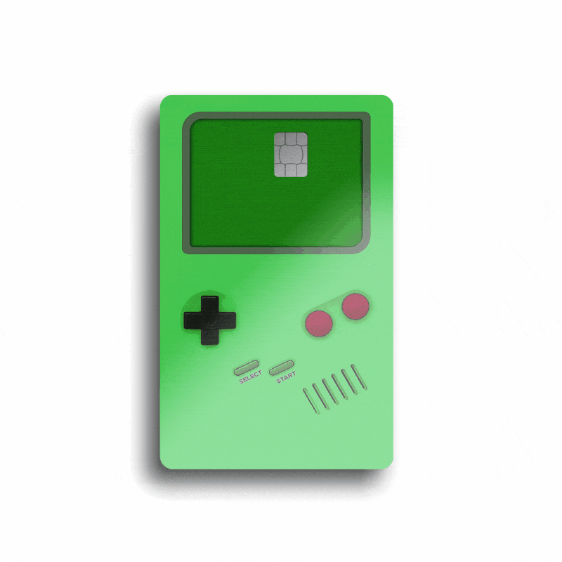RetroBoy Classic Card Skin (COLOR OPTIONS)